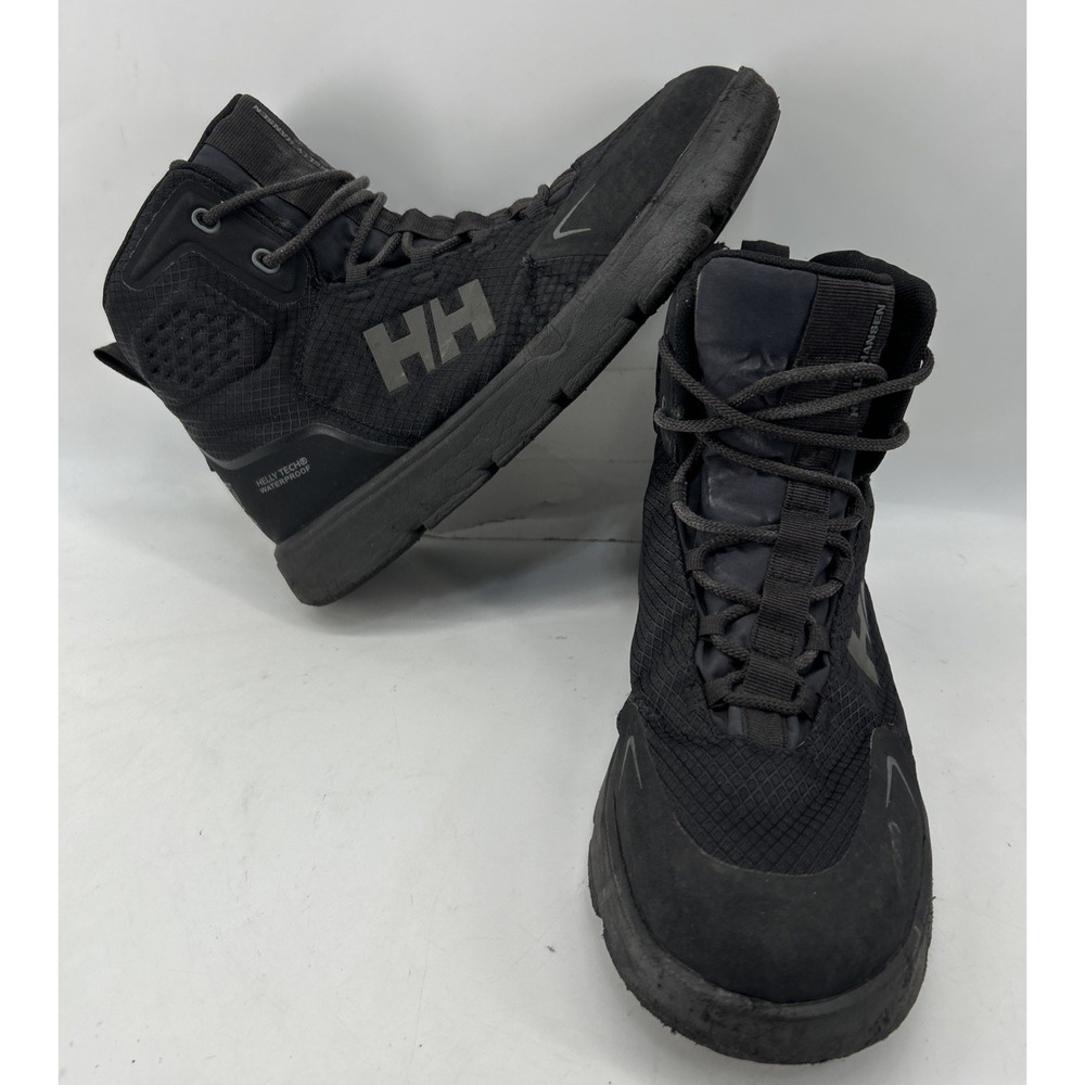 Helly Hansen Canyon ULLR HT Helly Tech Hiking Boots Black Waterproof Men's 9